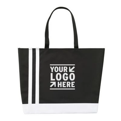 Perfect for bringing to sporting events, team meets and university activities, this Spirit Tote will carry your message around for all to see! For more products like this, view our full promotional products site.
