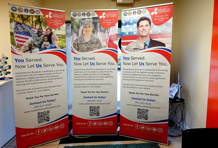 Retractable Banners, Pop-Up Banners and Stands