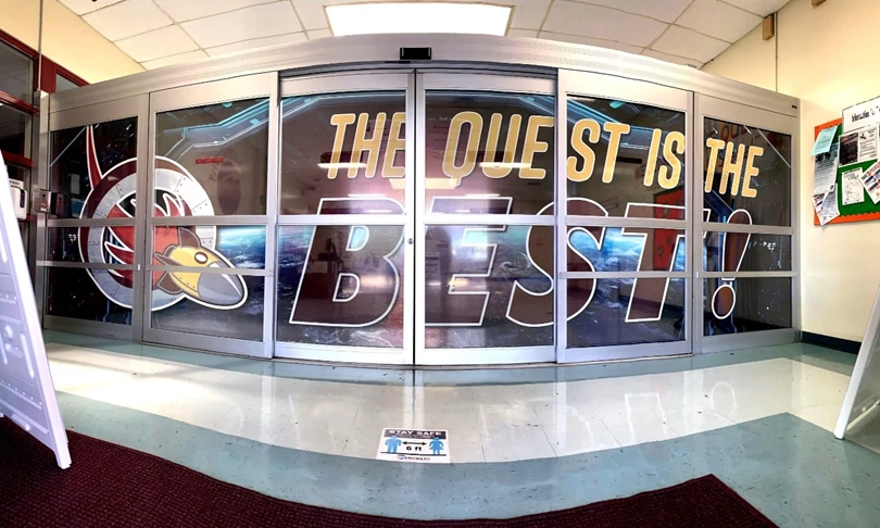 Window Decals, Signage and Graphics | School Athletic Facility Signage